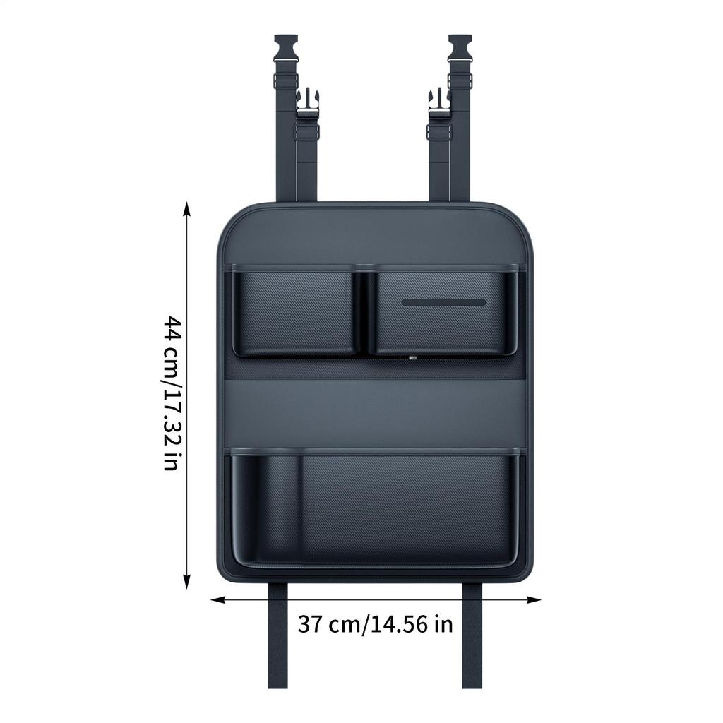 Organizer na siedzenie samochodowe Duża pojemność Wielokieszeniowy Organizer na tył siedzenia samochodowego Maty chroniące przed kopnięciami do ciężarówki SUV RV Sedan Pojazdu Podróż drogowa