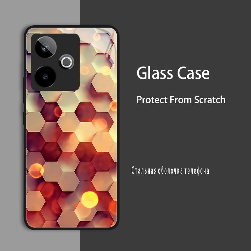 Etui na Realme GT7 5G RMX5061 Etui ze szkła hartowanego Twarda obudowa Dla Realme GT 7 Pro GT7 T RealmeGT 7T Etui ochronne Luksusowa Capa