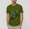 T-shirt Lupin Mixte 100% Coton T-shirt Mode Col Rond T-shirt Manches Courtes Hauts Imprimé Graphique
