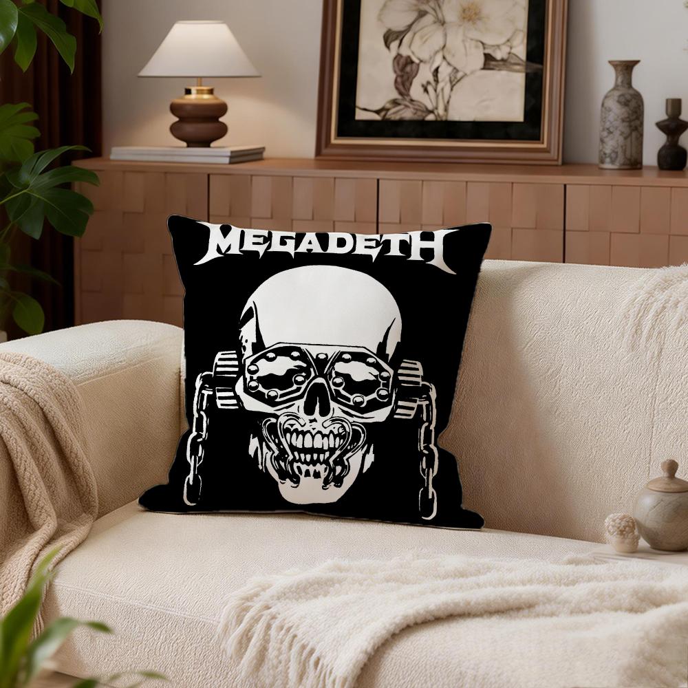 Megadeths Cushion Cover Cushion Cover Set 4Pcs 50X50 45X45 40X40 Pillowcase Decorative Sofa Home Decor