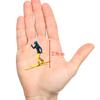 3 1/64 Mini Skiing Figure Table Scene Scenery Tiny Toys Scenario Accessories Supplies Children