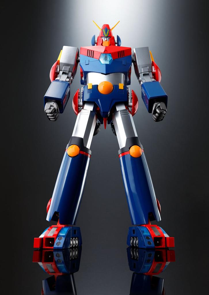TAMASHII NATIONS DX Soul of Chogokin Chodenji Robo Con Butler V 355mm Bemalte Bewegliche Figur Ca.. ABS & PVC & Druckguss