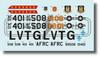 Fab Scale Block 30 Flanker 706th Aggressor Nellis Air Force Plastic Model Decal FABD72048 1/72 F-16C E-Scheme Squadron, Base, (Airplane)