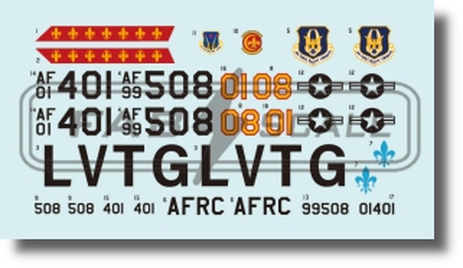 

Fab Scale Block 30 Flanker 706th Aggressor Nellis Air Force Plastic Model Decal FABD72048 1/72 F-16C E-Scheme Squadron, Base, (Airplane)