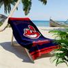 Cleveland Guardians Print Beach Towel, Large Soft Quick Dry Towel for Beach Camping Swimming