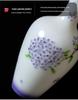 Elegant Jade Porcelain Vase - Hand-Painted Ceramic for Tea Ceremony, Flower Arrangement, and Home Decor with Gift Box Packaging
