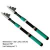 Fishing Pole Ergonomic Design Adjustable Fiber-glass Saltwater Freshwater Telescopic Fishing Rod for Outdoors