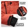 Down Jacket Men, White Duck, Winter Coat, Windproof, Warm, Parkas, Travel Camping, Overcoat, New In, Thicken, Solid Color, Hooded, Clothing