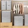 Large Capacity 220L Fabric Storage Organizers Bag for Blankets and Clothes with Zippered Closure Daily Casual Use
