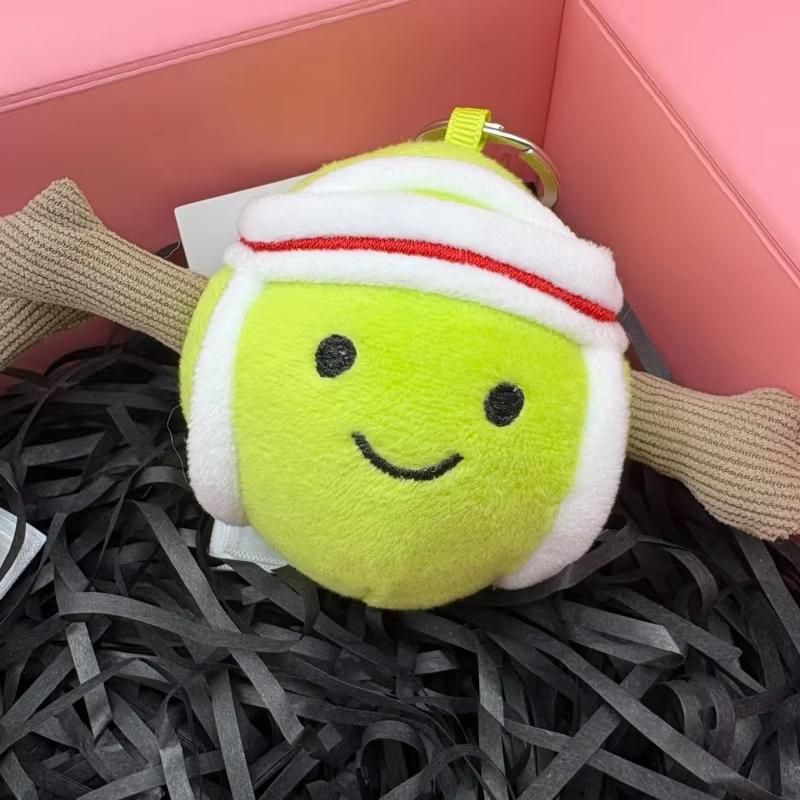 High Quality Fun Marshmallow Keychain Cotton Candy Two Tone Cute Two Tone Keychain Bag Accessories Dolls Xmas Gifts