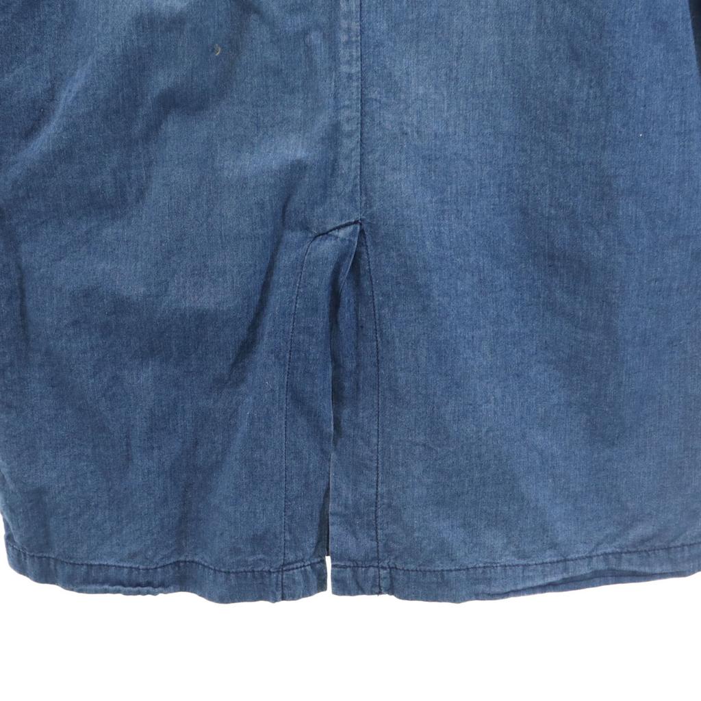 REMI RELIEF Made In Japan Chambray Shirt Jacket M Blue Women Used