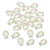 30Pcs Ocean Themed Crystal Glass Beads Fish Shape Glass Loose Beads Jewelry Making Beads Earrings Beads for Necklaces