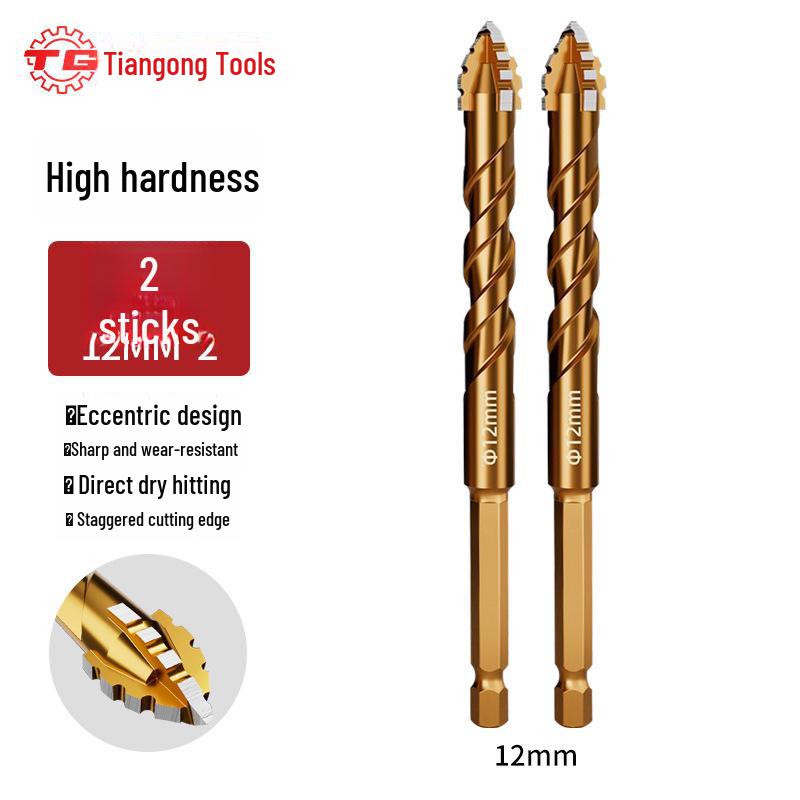 

Высокопрочное зубчатое эксцентриковое сверло Tiangong для плитки и бетона