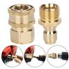 For High Pressure Washer 3/8 M22 Female and Male Quick Connect Adapter