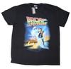 Official Back To The Future T Shirt Poster Movie Marty McFly Black New Xl Xxl