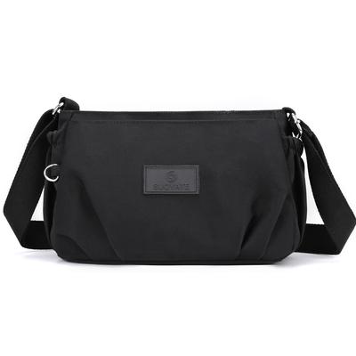 Modische Umhängetasche, verstellbarer Schultergurt, Reißverschluss, Mama-Schultertasche