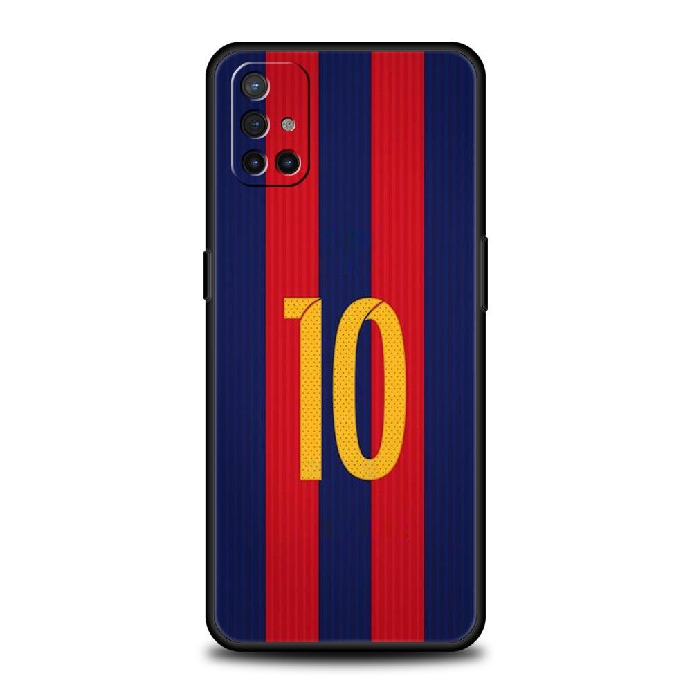 Phone Case For Oneplus 13R 13 12 10T 11 R10 Nord N100 N200 N10 9 9R CE 2 3 Z Pro Lite 5G Soft TPU Cover Football 10 Player Capas