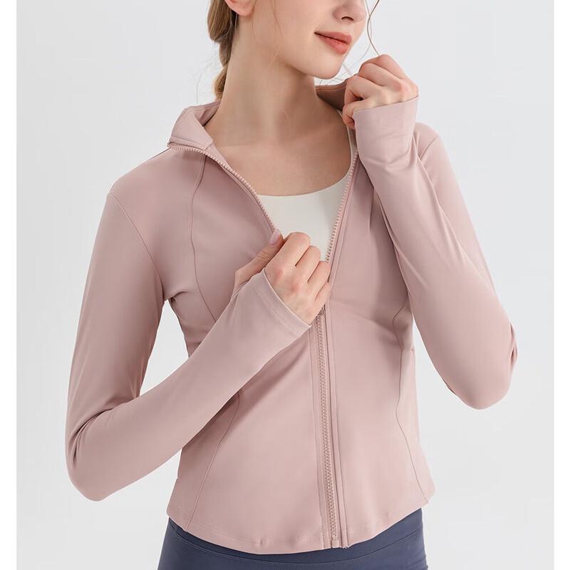 Women s Quick-Dry Long-Sleeve Zipper Athletic Jacket M
