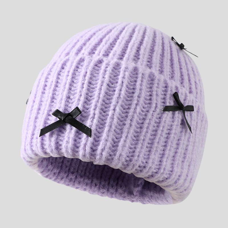 Outdoor Warm Ski Skull Cap Girls Winter Knit Beanie Hat