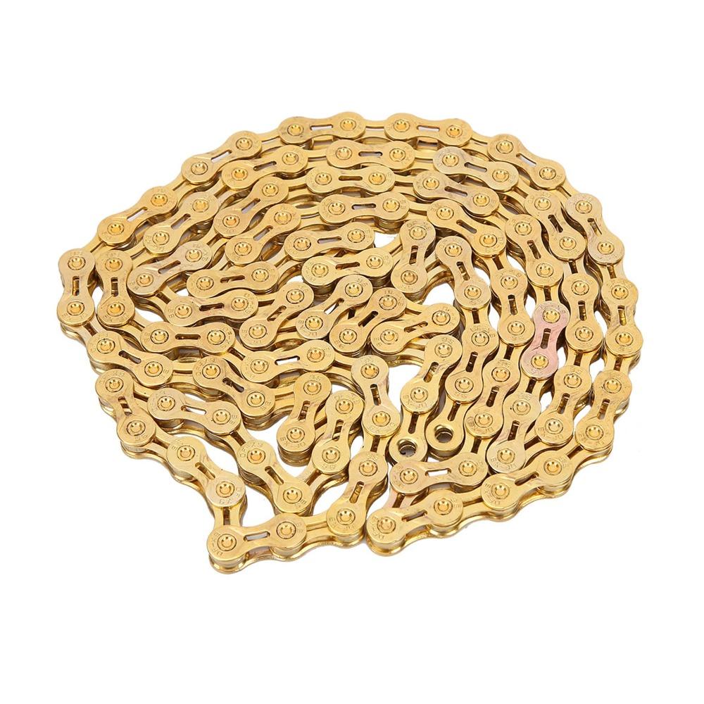 9 Speed 116 Links Mountain Bike Chain Lightweight Road Bike Chain  for Road Bicycle