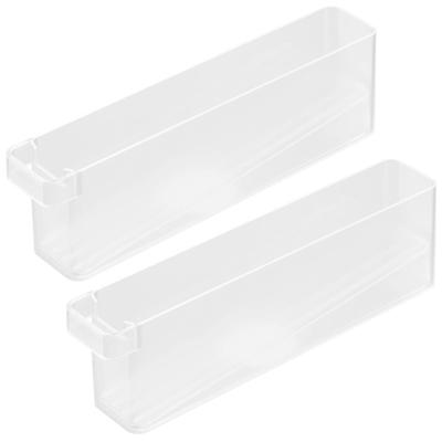 Yamazaki Tower Kühlschrank-Aufbewahrungstablett für Mini 1444 x 2 (Satz 2) Getränke, Weiß,