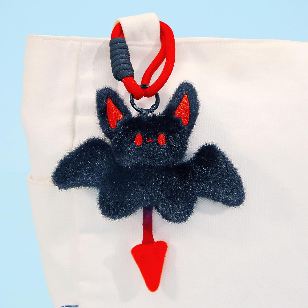 Batman Plush Keychain With Soft Short Pile For Backpack Decor And Gift