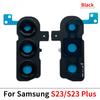 NEW Back Camera Glass Lens Cover with Frame Holder Replacement Part For Samsung S23 / S23 Plus / S23 Ultra