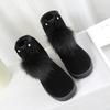 Winter New Autumn And Ladies Plus Fleece Warm Shoes Nonslip Warm Thick Snow Boots