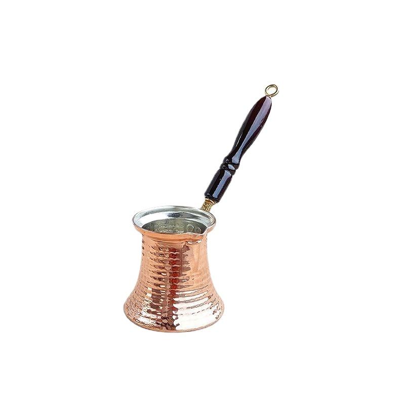 Hand-made Hammer Pattern Copper Coffee Pot, Open Fire Boiling Pot, Hand Brew Italian Concentrated, Simplicity Household Coffeewa