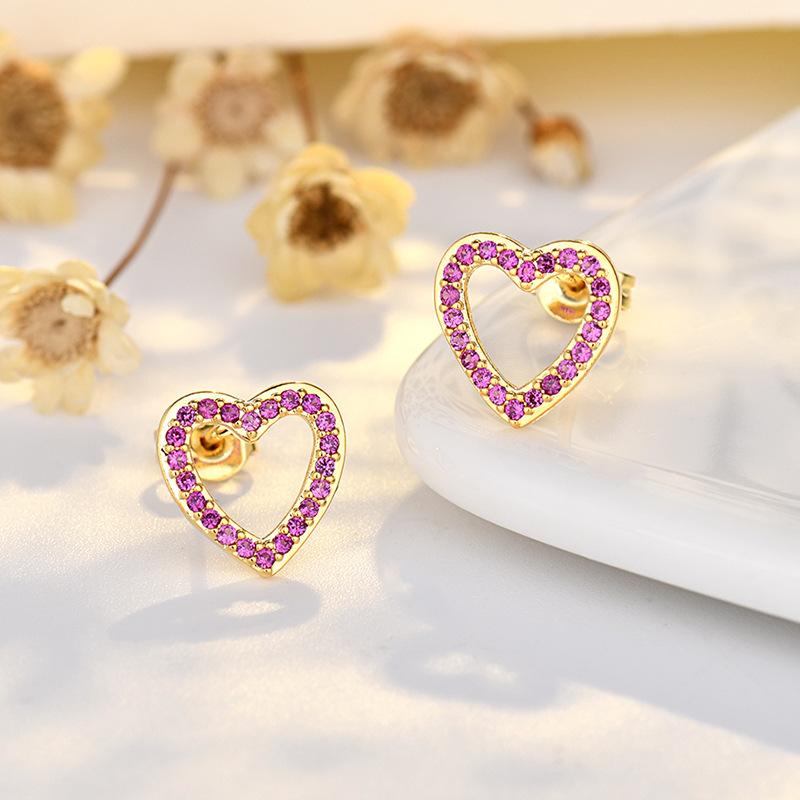 Small Earrings To Raise The Ear Female Personality Simple Cold Wind Earrings Advanced Sense of Jewelry Temperament Sweet Girl Cute Cat Earrings