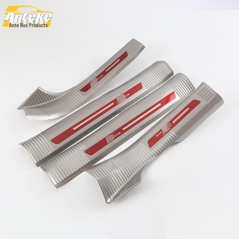 Q5L Door Sill & Trunk Bumper Anti-Scratch Bright Strip Set for 2018 Model