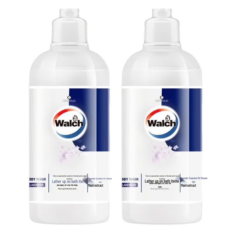 Walch Pine Essential Oil Shower Gel, 2x300ml