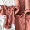 New Year Style Women's Korean Doll Collar Shirt, Long Sleeve Versatile Top for Early Autumn