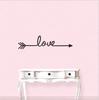 Multiple Colour Love Arrow Decals Wall Sticker Living Room Bedroom Vinyl Engraved Wall Decals Home Decoration Stickers