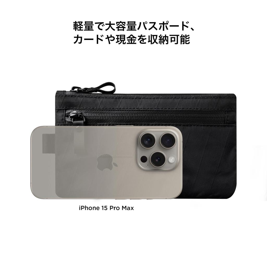 [ALPAKA] Zip Clutch Passport Wallet, Coin Purse, Card Holder, Card Storage