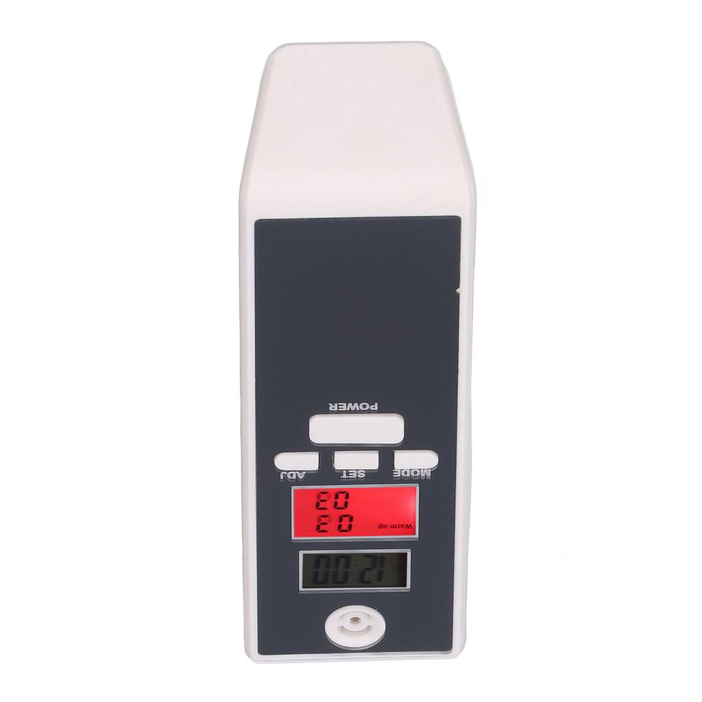 Breath Tester Digital Drunk Meter Dual LCD Display with Audio Alarm for Safety Testing