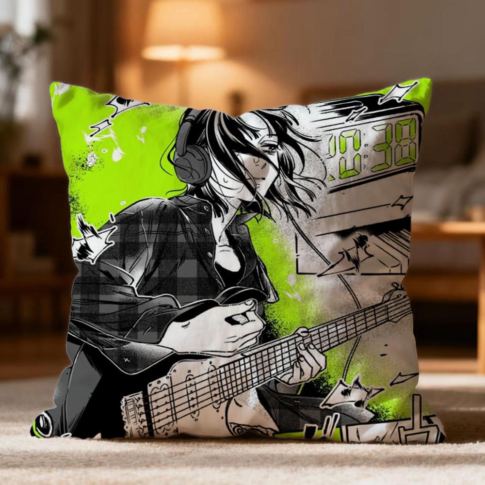 Fashion KKoga Mitsukied Cushion Cover Soft Washable Pillow Case Multi-Scene for Couch Bed Travel Office Use