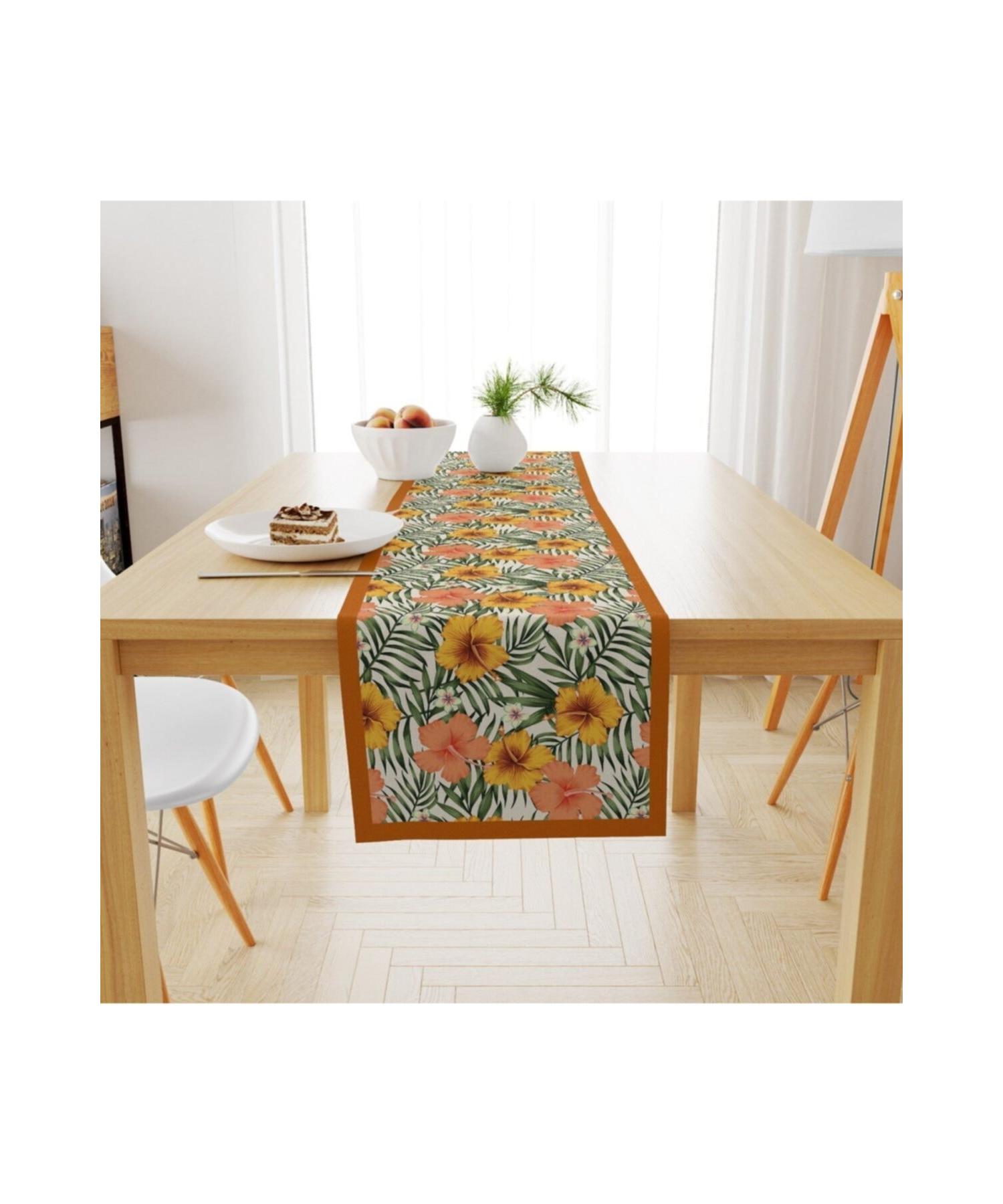 

Кроссовки с тропическим цветочным узором