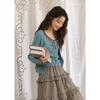 Mixiu Ribbed Knit Top