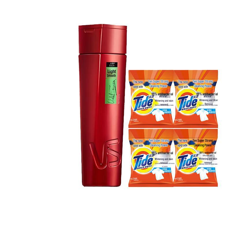 VS Smooth & Silky Shampoo with Tide Laundry Powder Bundle