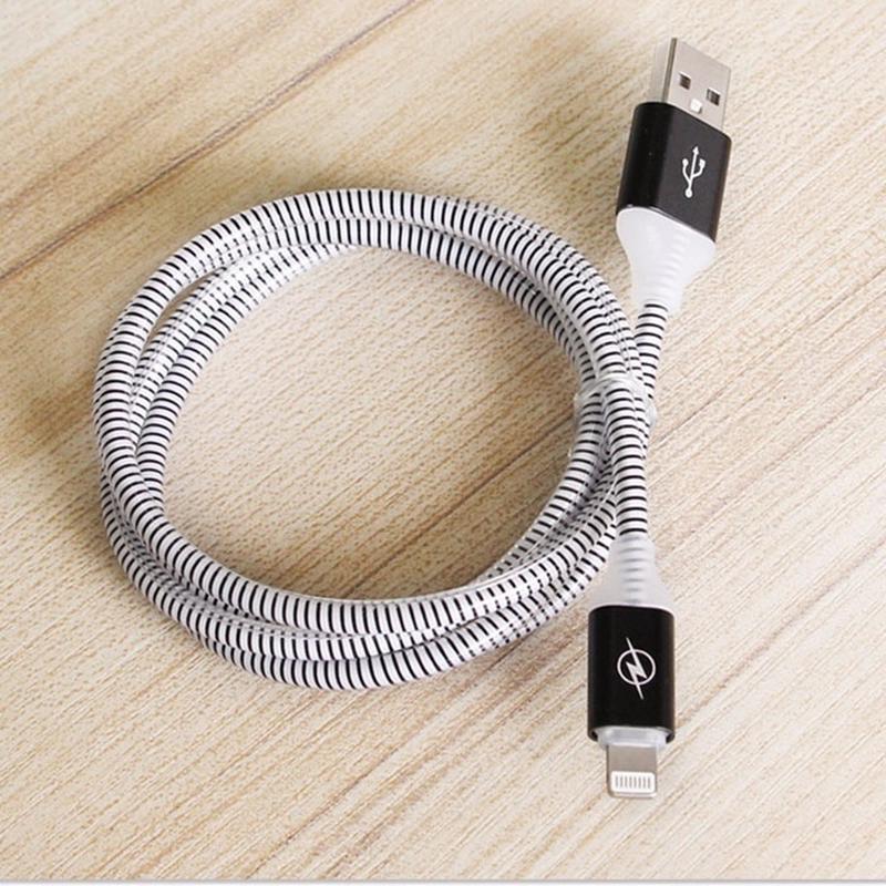 Fashion LED Micro USB Sync Data and Fast Charging Cable Ambilight Charger For Android Iphone