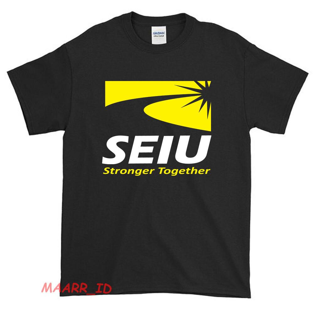 

New Seiu Stronger Together Logo American Funny T Shirt USA size S-XXL Unisex T-Shirt M