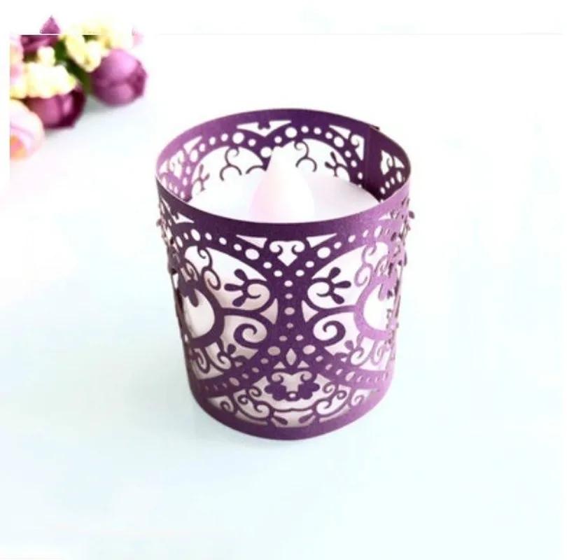 10 Pieces of LED Candle Lampshade Pattern Heart-shaped Festive Decoration Suitable for Christmas and Wedding