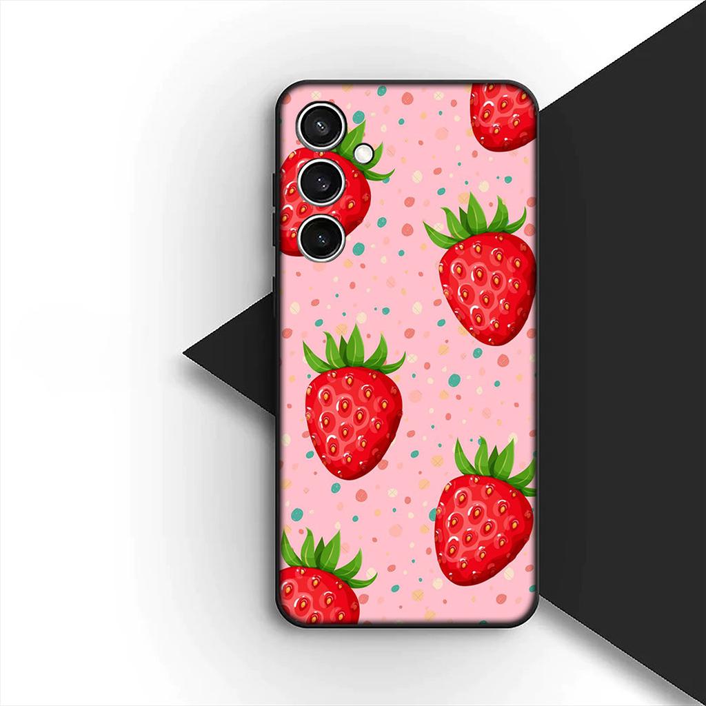 Cover for Motorola Moto G55 G45 G75 G85 G35 Edge 50 30 Fusion 40 NEO Ultra Pro Phone Case Cherry Strawberry fruit Summer Avocado