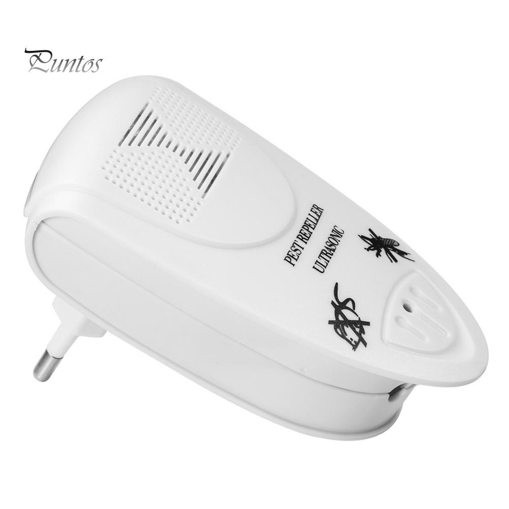 Puntos Home Warehouse Mouse Rat Mosquito Cockroach Pest Repellent Rejector Ultrasonic