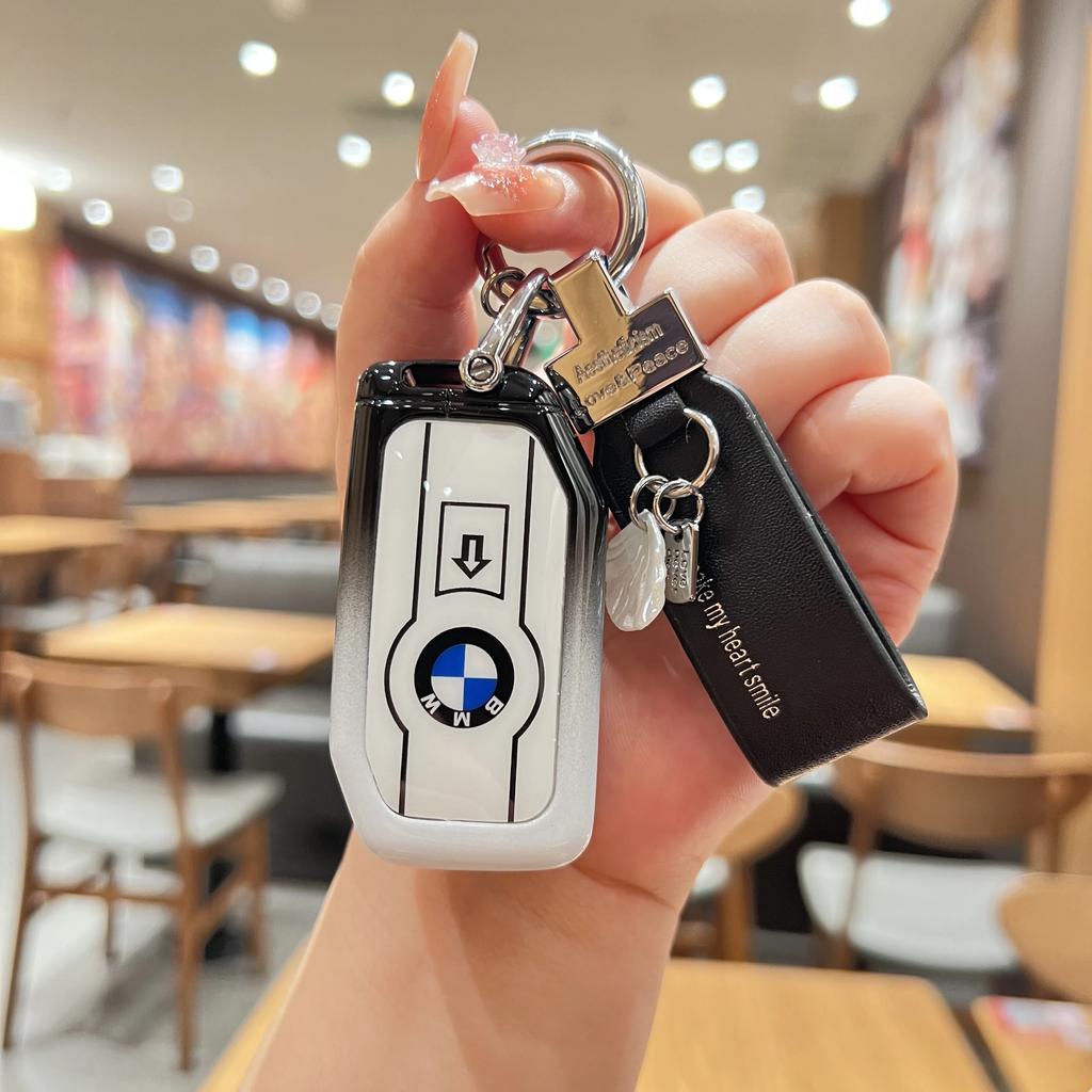 NNEJ4 Zinc Alloy for BMW R1200RS F900xr R1250gs C400gt K1600gt R1200GS Lc R1200RT Motorcycle Key Case Cover Accessories