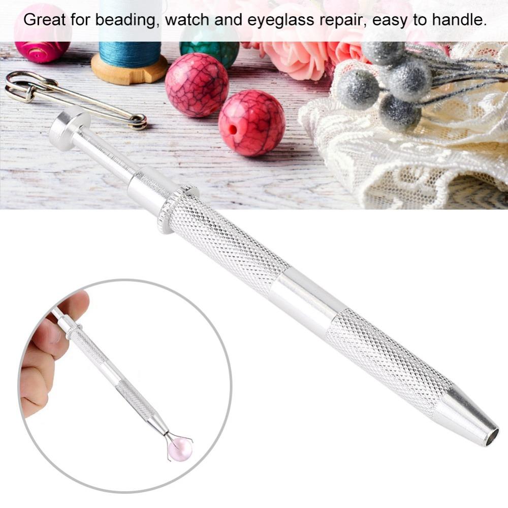 4 Prong Diamond Clip Long Type Jewelry Tool Jewelry Equipment Gem Holder  Gemstone Holding