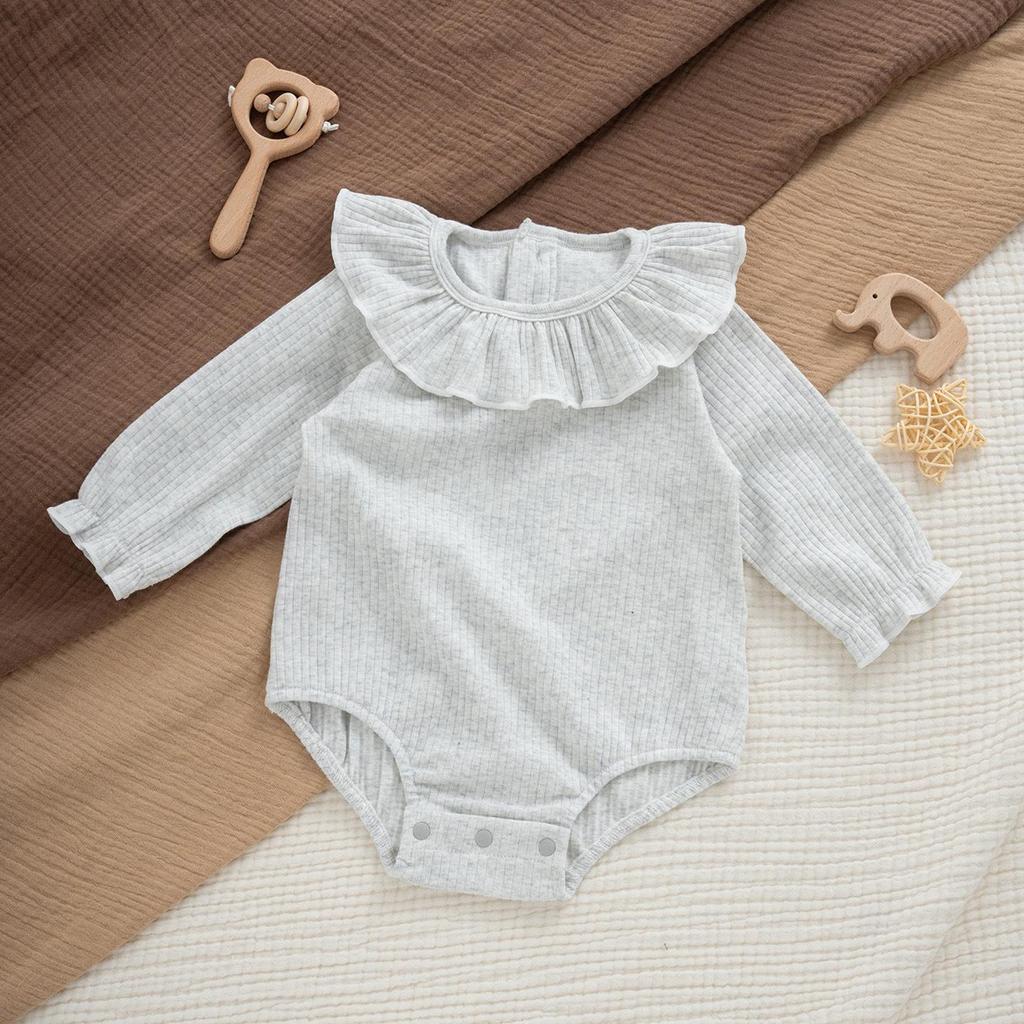 Stylish Baby Bodysuit Set: Spring, Autumn, Winter - 100 Days Outfit for Newborn Girls and Boys