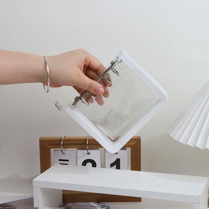 

Мини карманный планер M5: Портативный блокнот на 5 кольцах для студентов, милая и девчачья обложка