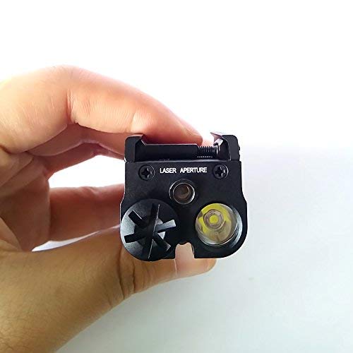 HYP XC2 Type Compact Pistol LED Light BK Compatible with 20mm Rail (Black)